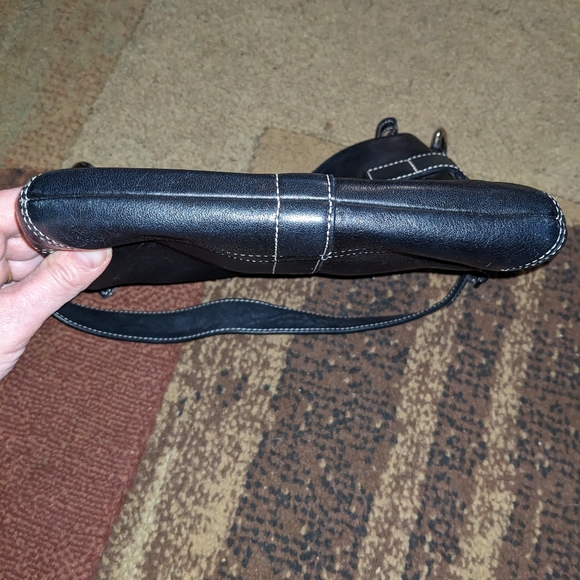 Coach 1453 Black Leather Shoulder Purse Medium Soho Slim Bag - Picture 8 of 8